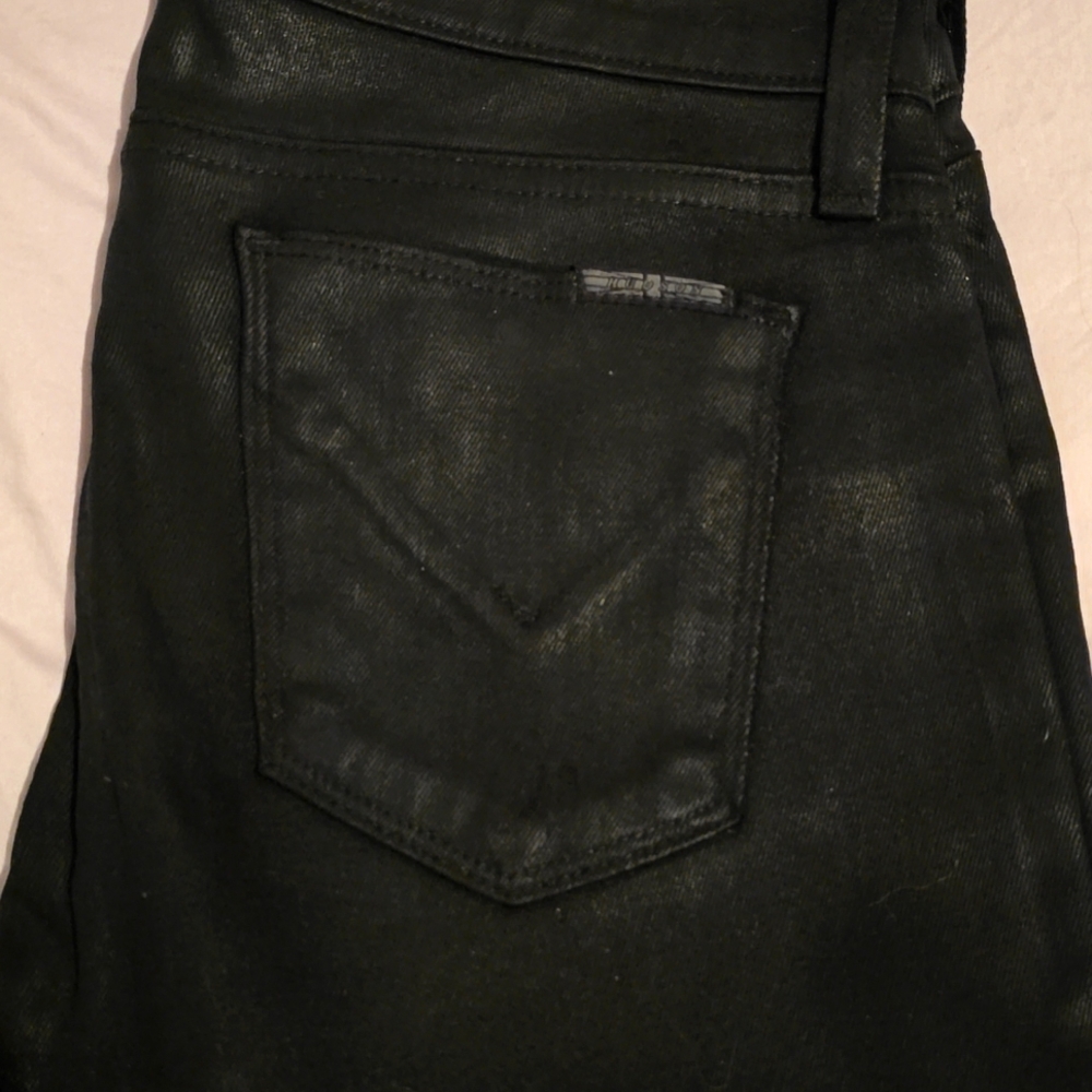 Hudson coated jeans